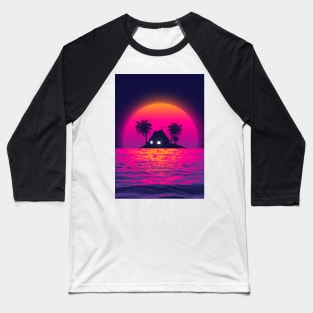 Kame house sunset Baseball T-Shirt